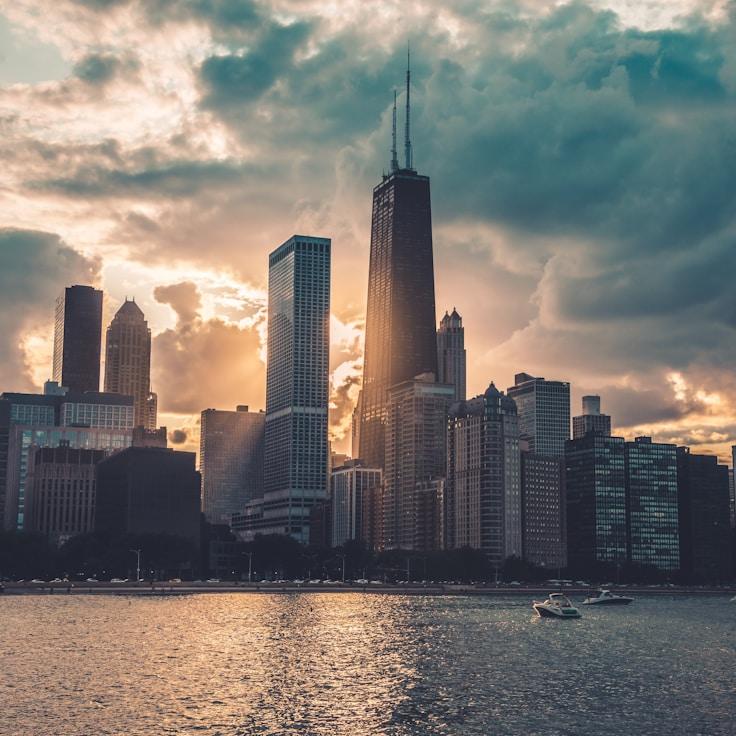 City skyline in Basel, Switzerland